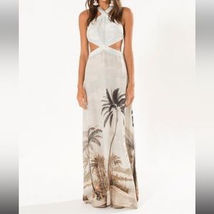 Farm Rio Oasis Dress- Rare Find- Medium